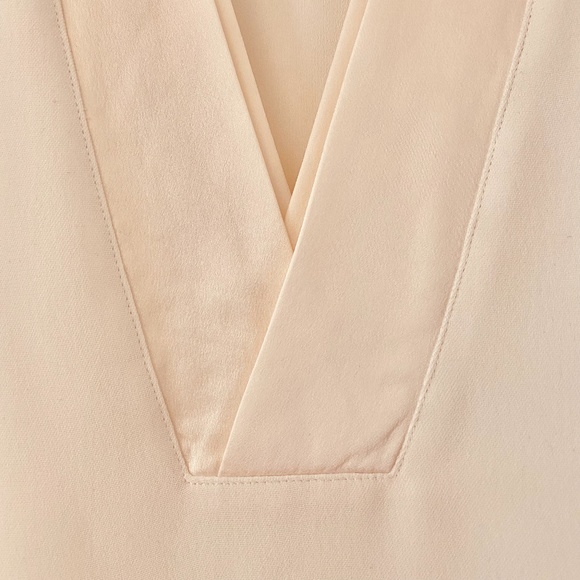 VINCE Ivory/Cream Sleeveless Tunic Blouse - Picture 3 of 13